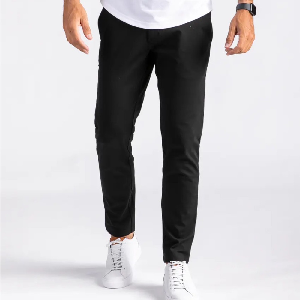 BYLT Basics Men's Black Everyday Pants 2.0